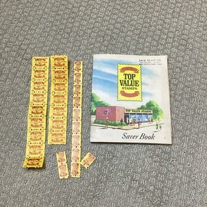Vintage Top Value Stamps Saver Book‎ Jack Blair Company Collectibles